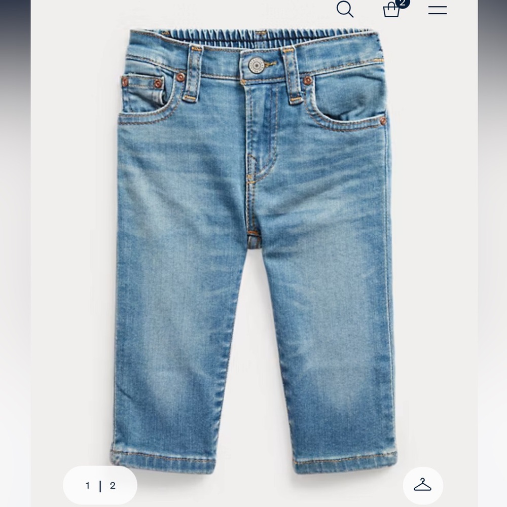 Polo Ralph Lauren baby boy Sullivan slim stretch jeans